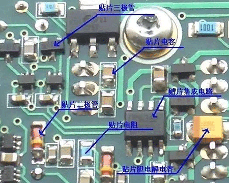 貼片電子元器件怎么區(qū)分